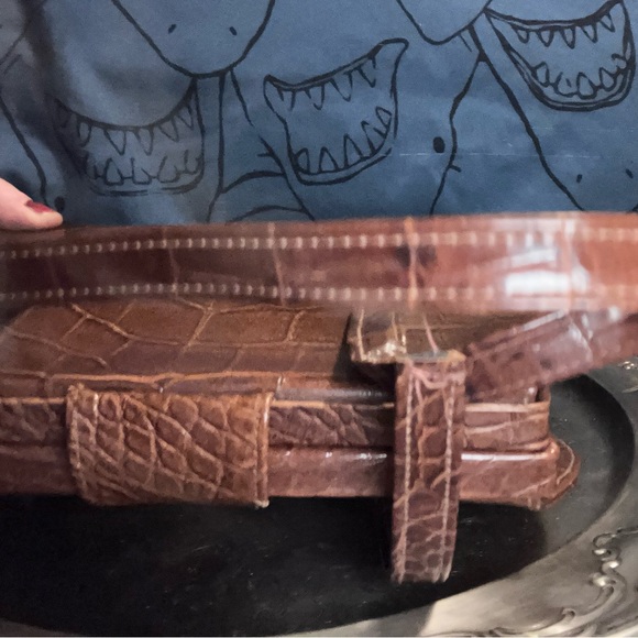 🐊Chanel Genuine Alligator 1940🐊Great Cond❌Read❌Authentic w/Certificate ♠️🐊 - Picture 10 of 16